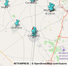 Mappa Via Po, 73043 Copertino LE, Italia (5.67)