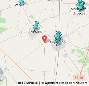 Mappa Via sant'Isidoro km 1, 73043 Copertino LE, Italia (6.46182)