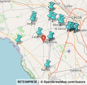 Mappa Via sant'Isidoro km 1, 73043 Copertino LE, Italia (9.195)