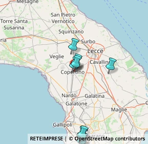 Mappa Via Ciro Menotti, 73043 Copertino LE, Italia (26.92769)