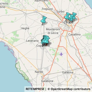 Mappa Via Cigliano, 73043 Copertino LE, Italia (4.835)
