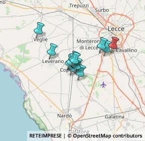 Mappa (Località Filippi) LE, 73043 Copertino LE, Italia (4.20583)