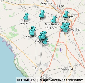 Mappa (Località Filippi) LE, 73043 Copertino LE, Italia (5.58882)