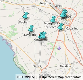 Mappa (Località Filippi) LE, 73043 Copertino LE, Italia (7.37545)