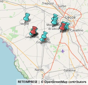 Mappa (Località Filippi) LE, 73043 Copertino LE, Italia (6.348)