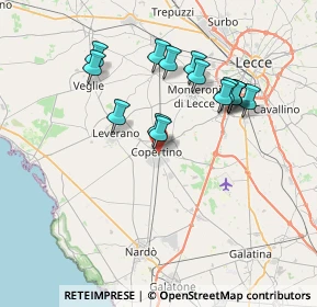 Mappa (Località Filippi) LE, 73043 Copertino LE, Italia (7.35267)