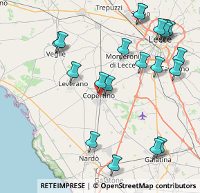 Mappa (Località Filippi) LE, 73043 Copertino LE, Italia (10.59)