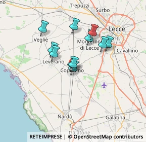 Mappa (Località Filippi) LE, 73043 Copertino LE, Italia (5.85636)