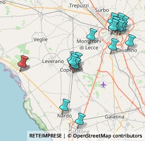 Mappa (Località Filippi) LE, 73043 Copertino LE, Italia (9.44)