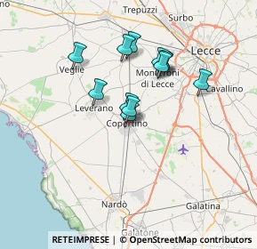 Mappa (Località Filippi) LE, 73043 Copertino LE, Italia (6.01417)