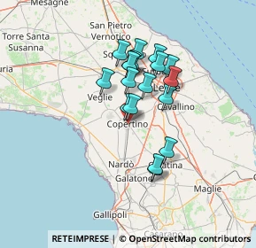 Mappa (Località Filippi) LE, 73043 Copertino LE, Italia (11.455)