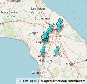 Mappa (Località Filippi) LE, 73043 Copertino LE, Italia (8.78636)