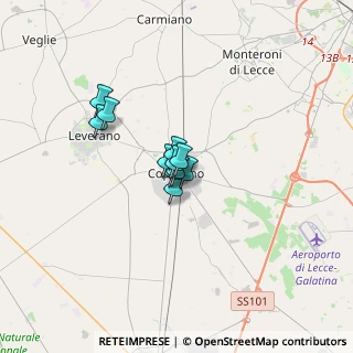Mappa Via Colaci Tenente, 73043 Copertino LE, Italia (1.82091)