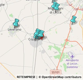 Mappa Via Assisi, 73043 Copertino LE, Italia (4.01364)