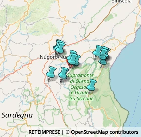 Mappa Via S. Farina, 08025 Oliena NU, Italia (9.97412)