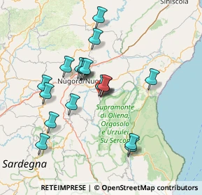 Mappa Via S. Farina, 08025 Oliena NU, Italia (13.94944)