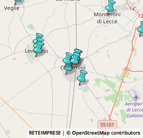 Mappa Via Vittorio Veneto, 73043 Copertino LE, Italia (4.47643)