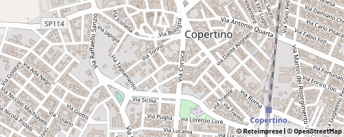 Mappa Copertino