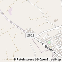 Mapa Castri di Lecce