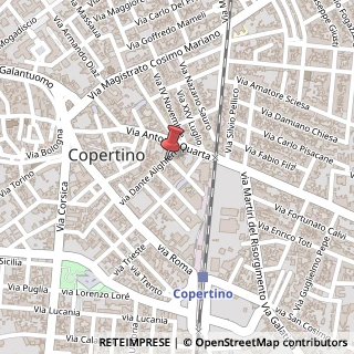 Mappa Via Guglielmo Oberdan, 2, 73043 Copertino, Lecce (Puglia)