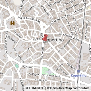 Mappa 73043 Copertino LE, Italia, 73043 Copertino, Lecce (Puglia)