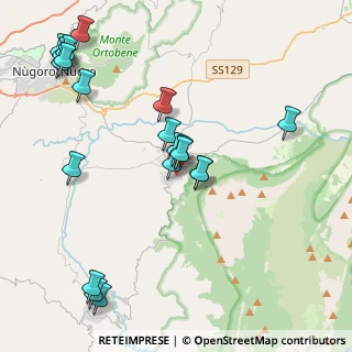 Mappa Via Dr.Antonio Puligheddu, 08025 Oliena NU, Italia (5.0925)
