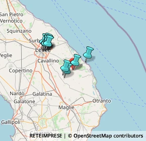 Mappa Via Diaz, 73026 Melendugno LE, Italia (11.94091)