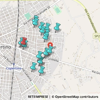 Mappa Via Marie Curie, 73043 Copertino LE, Italia (0.472)