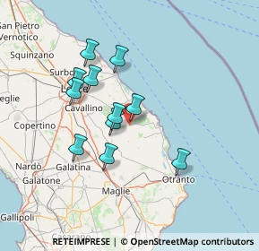 Mappa Via Cristoforo Colombo, 73026 Melendugno LE, Italia (12.78455)