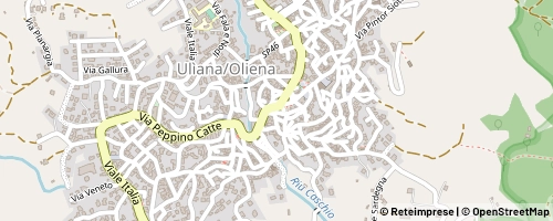 Mappa Oliena