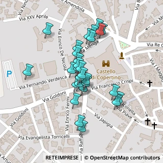 Mappa Via Sant'Isidoro, 73043 Copertino LE, Italia (0.09897)