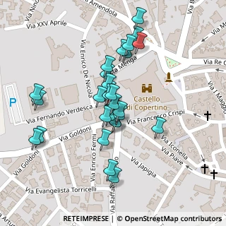Mappa Via Sant'Isidoro, 73043 Copertino LE, Italia (0.0931)