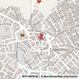 Mappa Via Margherita di Savoia, 5, 73043 Copertino, Lecce (Puglia)