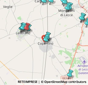 Mappa Via Stefano Palma, 73043 Copertino LE, Italia (5.812)