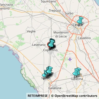 Mappa Via Stefano Palma, 73043 Copertino LE, Italia (6.531)