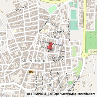 Mappa Via Wolfgang Amadeus Mozart, 5, 73026 Melendugno, Lecce (Puglia)