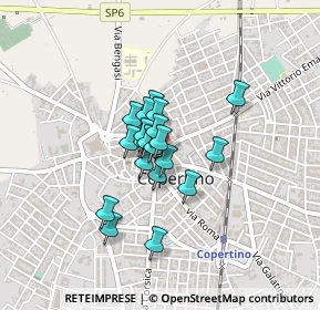 Mappa Largo Giuseppe Mazzini, 73043 Copertino LE, Italia (0.2775)