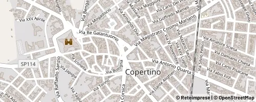 Mappa Copertino