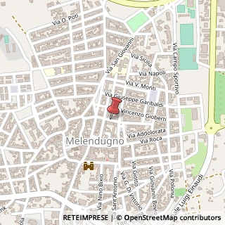 Mappa Via Giuseppe Mazzini, 39, 73026 Melendugno, Lecce (Puglia)