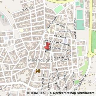 Mappa Via Giuseppe Mazzini, 31A, 73026 Melendugno, Lecce (Puglia)