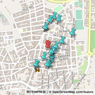 Mappa Via V. Gioberti, 73026 Melendugno LE, Italia (0.2105)