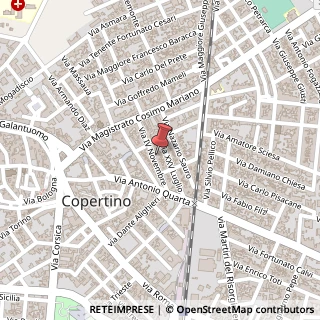 Mappa Via IV Novembre, 55, 73043 Copertino, Lecce (Puglia)