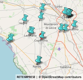 Mappa Via IV Novembre, 73043 Copertino LE, Italia (10.729)
