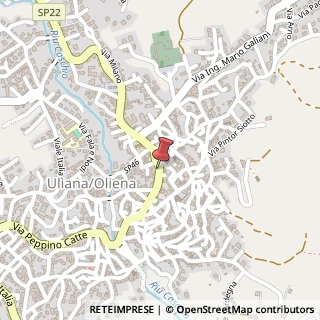 Mappa Corso Grazia Deledda,  37, 08025 Oliena, Nuoro (Sardegna)