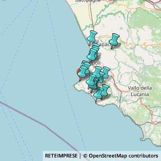Mappa Via Piscicolo, 84048 San Marco SA, Italia (9.74368)