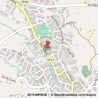 Mappa Corso nuoro 95, 08025 Oliena, Nuoro (Sardegna)