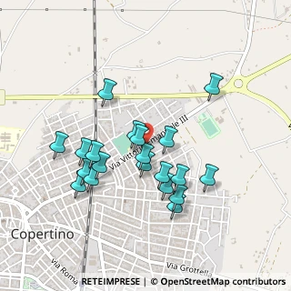 Mappa Via Vittorio Emanuele, 73043 Copertino LE, Italia (0.4615)