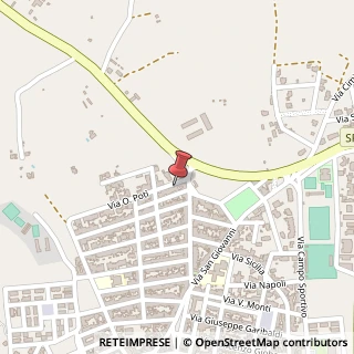 Mappa Via Oronzo Potì, 6, 73026 Melendugno, Lecce (Puglia)