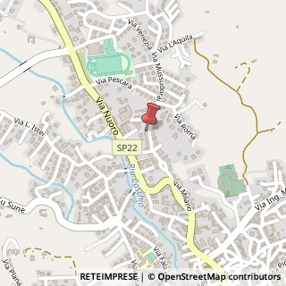 Mappa Via Mussudorrai, 23, 08025 Oliena, Nuoro (Sardegna)
