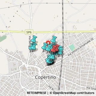 Mappa Via Asmara, 73043 Copertino LE, Italia (0.3)
